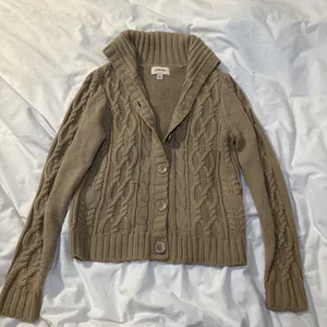 St. John's Bay Brown Knit Sweater thumbnail 2