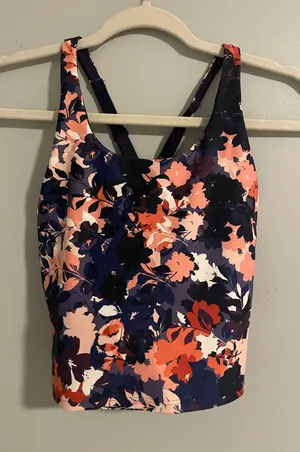 Old Navy Active Floral Top thumbnail 1