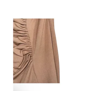 NEW Katie May Colette Gown Dress Womens Sz XL Brown Stretch Strapless MSRP$324 thumbnail 3
