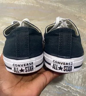 Converse All Star Low Tops Lace Black Sneakers Shoes Women’s 10 thumbnail 5