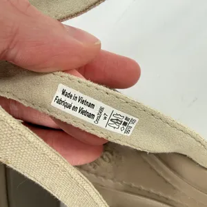Crocs Leigh II Cross Strap Ankle Wedge Sandal Beige Khaki Women 7 Strappy Vacay thumbnail 8
