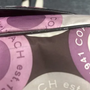Coach Signature Snaphead F18377 Pink Multifunction Diaper Baby Messenger Bag Pad thumbnail 10
