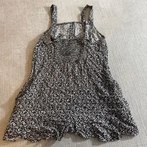 American‎ Eagle Floral Romper Medium Shortall Button Front Smocked Back Boho thumbnail 2