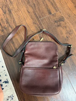 Fossil Women's Pebbled Leather Crossbody Bag thumbnail 9