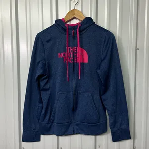 The North Face Zip Front Hoodie Women’s Cozy Fleece Jacket Athleisure Streetwear thumbnail 8