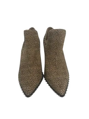 Gianni Bini Leopard Daveigh Studded Ankle Booties Block Heel Size 7 thumbnail 7