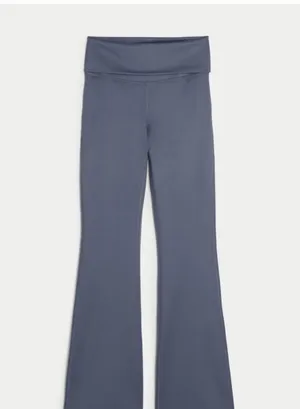 Hollister GILLY HICKS ACTIVE RECHARGE FOLDOVER WAIST FLARE LEGGINGS thumbnail 1