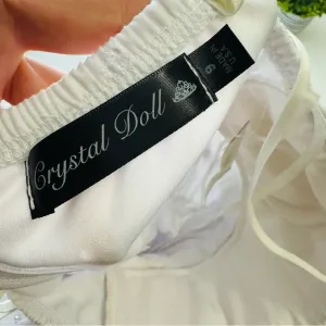 Crystal Doll White Eyelet Sundress DRESS 9‎ NWT thumbnail 9