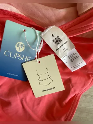 Cupshe Have a Ball Flex Support One-Piece Swimsuit Pink Small NWT thumbnail 11