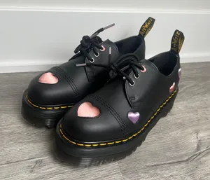 Dr Martens Leather Hearts Platform thumbnail 1