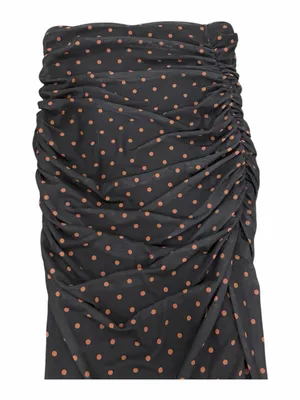 AFRM Riley Skirt With Sepia Dot thumbnail 5