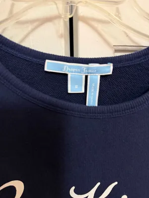 Draper James Be Kind Y'all Navy Blue Sweatshirt thumbnail 3