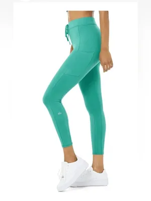 Alo Yoga High Waist Checkpoint Leggings thumbnail 3