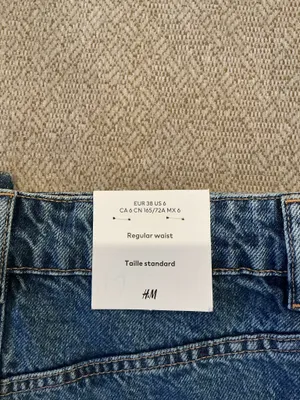 H&M Midi Denim Shorts thumbnail 5