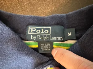 VTG Polo Ralph Lauren Men’s Multi-Color Striped Polo Shirt-Medium thumbnail 3