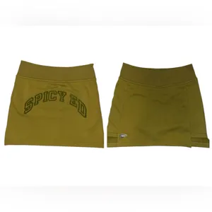 Aelfric Eden Spicy Ed Jersey Knit Mini Skirt Skort Green Women’s S NWT thumbnail 14