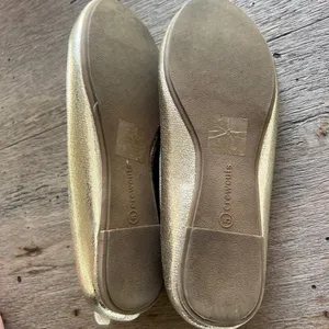 J CREW Crewcuts Women Metallic Gold Ballet Flats - Size K5 / 37 EU / 7 Women' US thumbnail 9