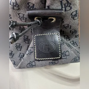 Dooney & Bourke Monogram Signature Tassel Tote Vintage purse thumbnail 4