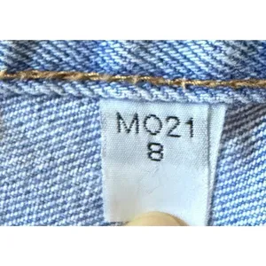 Vintage Bill Blass Italy High Rise Mom Jeans Blue 100% Cotton Size 8 thumbnail 7