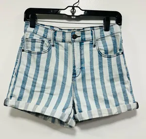 Hidden shorts! High-rise striped shorts purchased from the buckle women’s small thumbnail 1