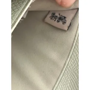 Coach Accordion Zip Wallet Women Sage Green‎ Leather Saffiano Textured Logo thumbnail 11