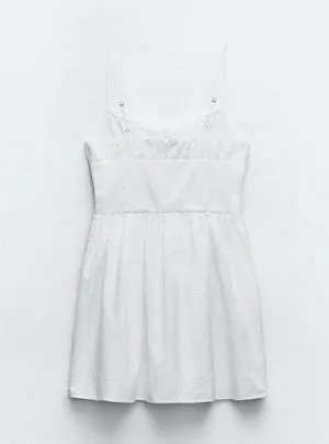 ZARA Embroidered Dress thumbnail 7