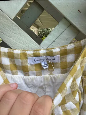 Emory park gingham maxi dress thumbnail 2