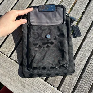 Coach shoulder crossbody y2k handbag‎ in black thumbnail 7