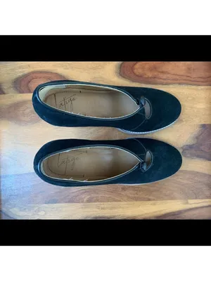 Latigo Black Suede Block Heel Shoes thumbnail 5