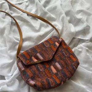 Universal Threads Multicolor Jacquard Fabric Crossbody Bag thumbnail 2