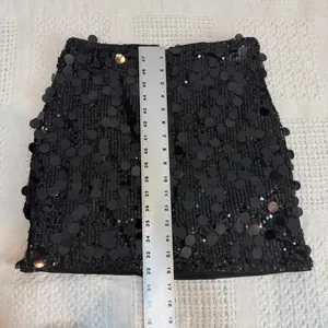 Kate Kasin medium sequin stretch mini skirt bodycon SK 2814 thumbnail 6