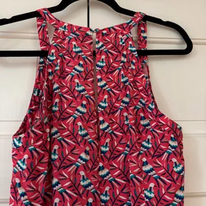 Boden‎ Olwen Strawberry Split Bird Print Dress Size 6 Pink Midi Printed Summer thumbnail 10