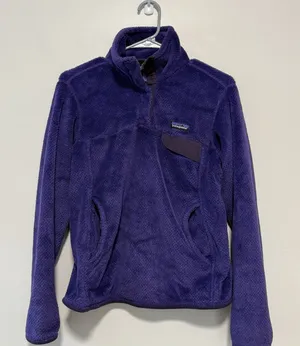 Patagonia Re-Tool Snap-T‎ Pullover in Purple Size Women Small thumbnail 1