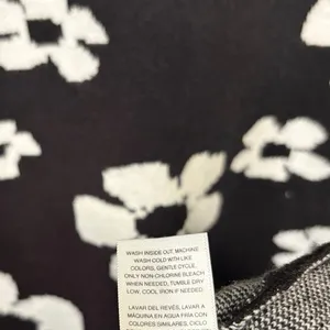 Scoop Black And White Floral Dress Size XL‎ thumbnail 8