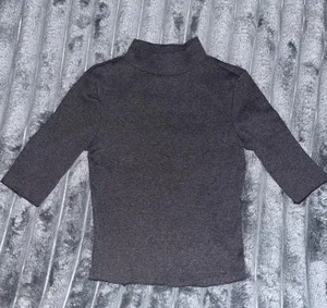 ZARA Turtleneck Top thumbnail 3