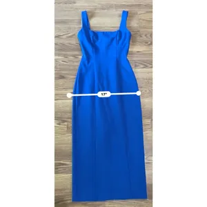 Elliatt Addilyn Bodycon Midi Dress Cobalt Blue Square Neck Chic size XS thumbnail 5