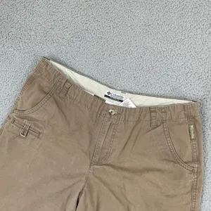 Columbia Shorts Women 12 Brown Outdoor Hiking Gorpcore thumbnail 2
