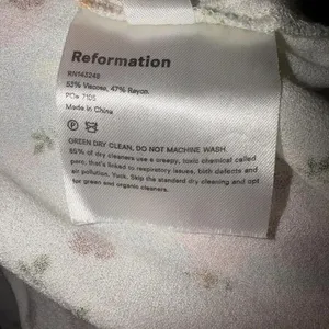 Reformation Small Floral Boho Hippie Colorful Fall Layering‎ Blouse thumbnail 4