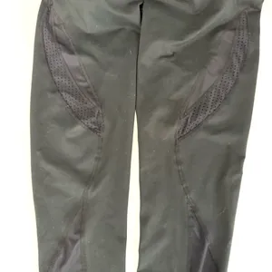 aerie Black Athletic Leggings thumbnail 9
