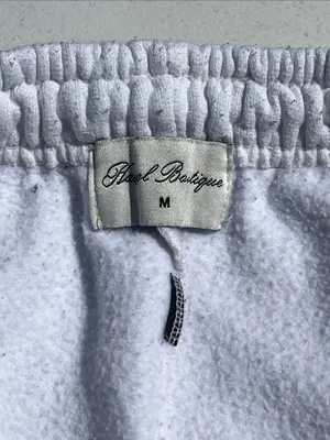 hazel White Sweat Joggers with Logo Size M thumbnail 3