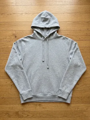 Essential Sport Chic Oversized Hoodie in Heather Gray-M thumbnail 4