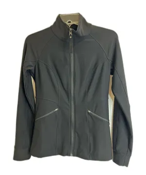 Prana Women's Black Zip Up Jacket athletic XS Running Yoga Gym. thumbnail 1