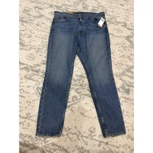 Polo Ralph Lauren High Rise Skinny Jeans 33 NWT Medium Wash Denim thumbnail 2