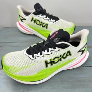 Hoka Mach X 3 Womens Running Shoes Lime Green White Pink 1168721 WNL US 8B thumbnail 7