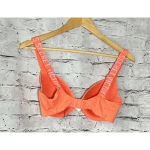 Victoria's Secret Orange Underwire Lightly Padded Bra‎ 34D thumbnail 4