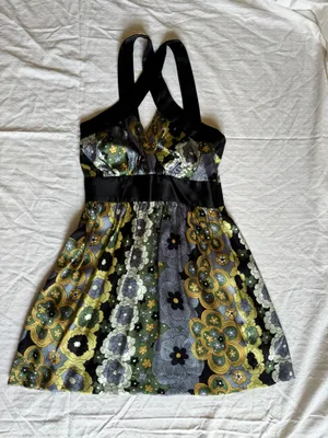 Silk baby doll sundress thumbnail 1