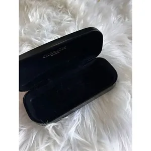 Coach eyeglass case black thumbnail 2