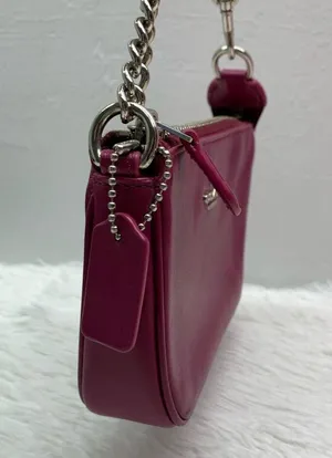 COACH Mini Purse Wristlet 15 in Leather F64791 thumbnail 4