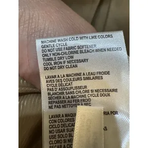 Calvin Klein Water Resistant A-Line Trench Coat Tan Size Small Hooded thumbnail 13