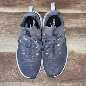 Nike Womens Free TR Gunsmoke Low Top Running Tennis Sneaker Shoes Gray White Siz thumbnail 6